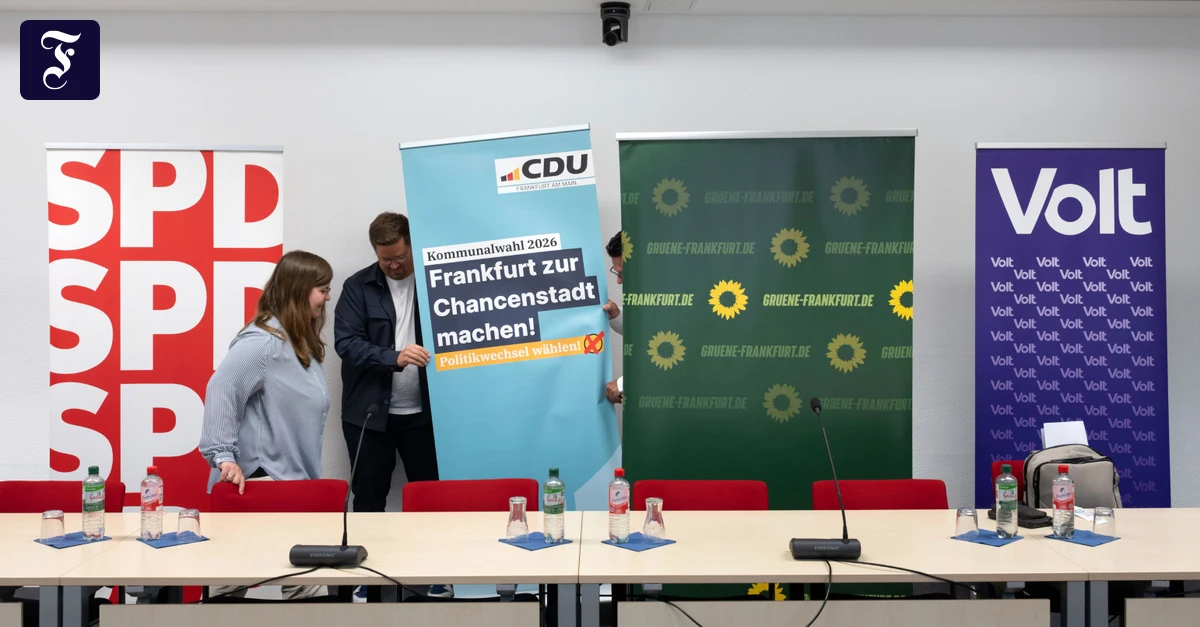 Neue Koalition in Frankfurt: In zwei Jahren: Zusätzliches Dezernat für die Grünen