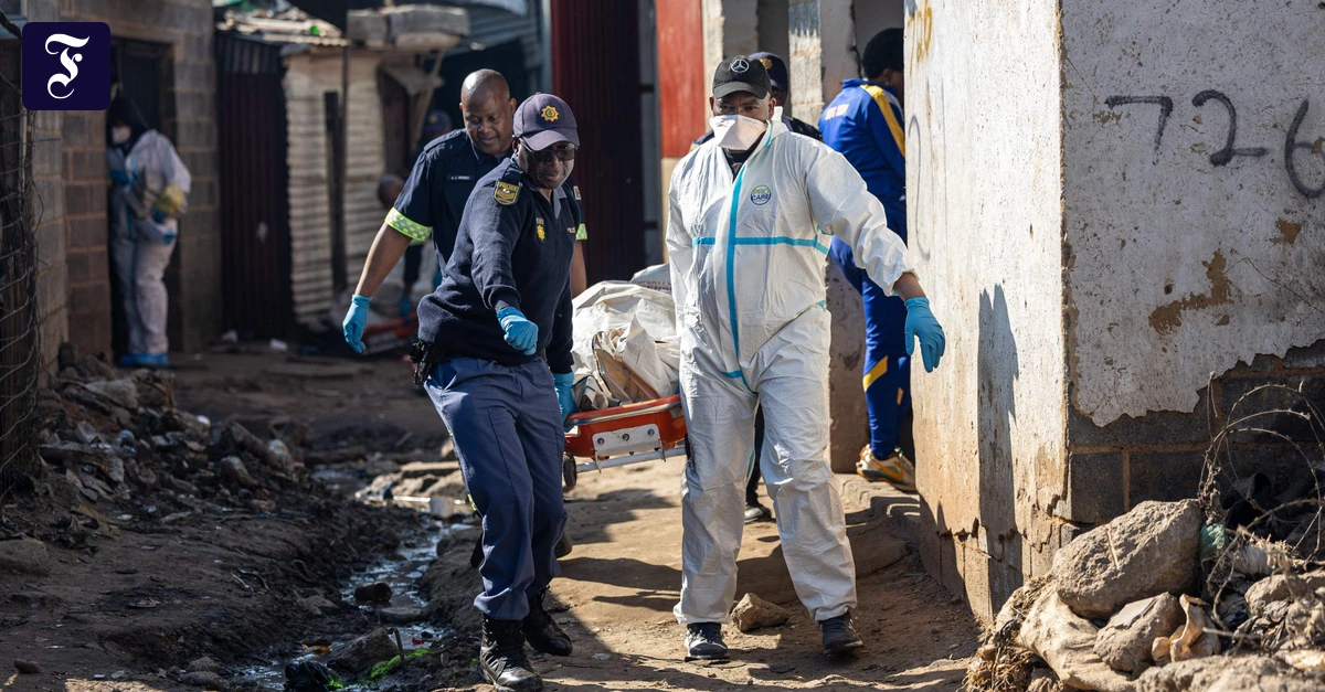 Südafrika: Angreifer erschießen zwölf Menschen in Armensiedlung