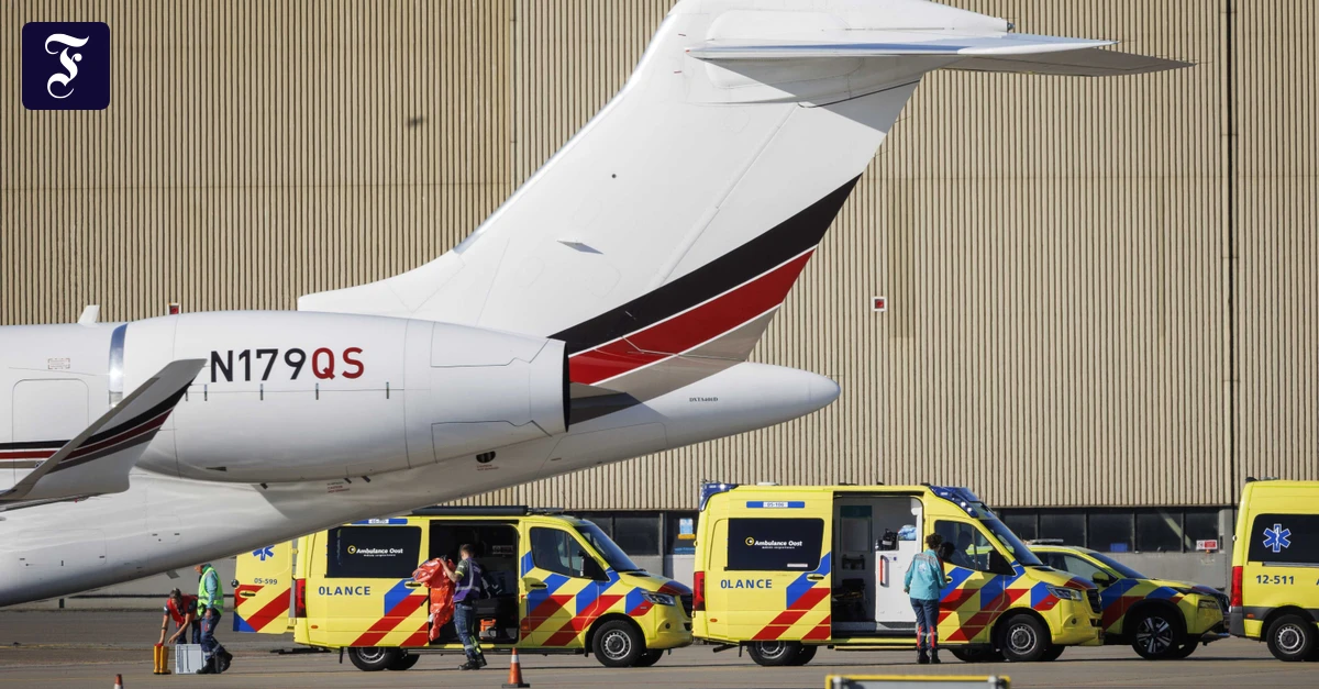 Patienten nach Hantavirus-Ausbruch auf Schiff in Amsterdam gelandet