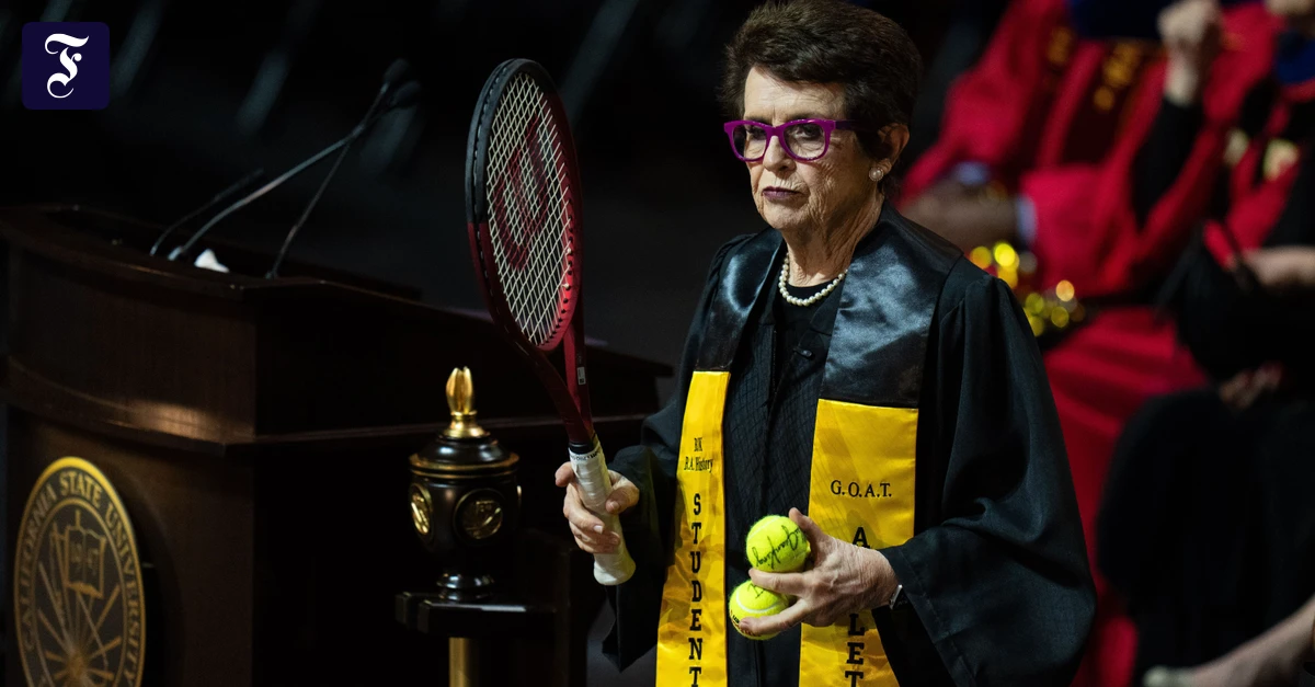 Uniabschluss für Tennisstar: Billie Jean King feiert Bachelor mit 82 Jahren