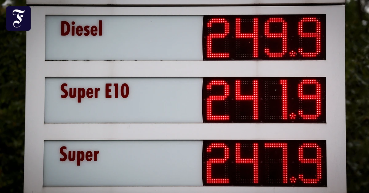 Gasoline prices: Will the fuel discount return after all? | FAZ Early ...
