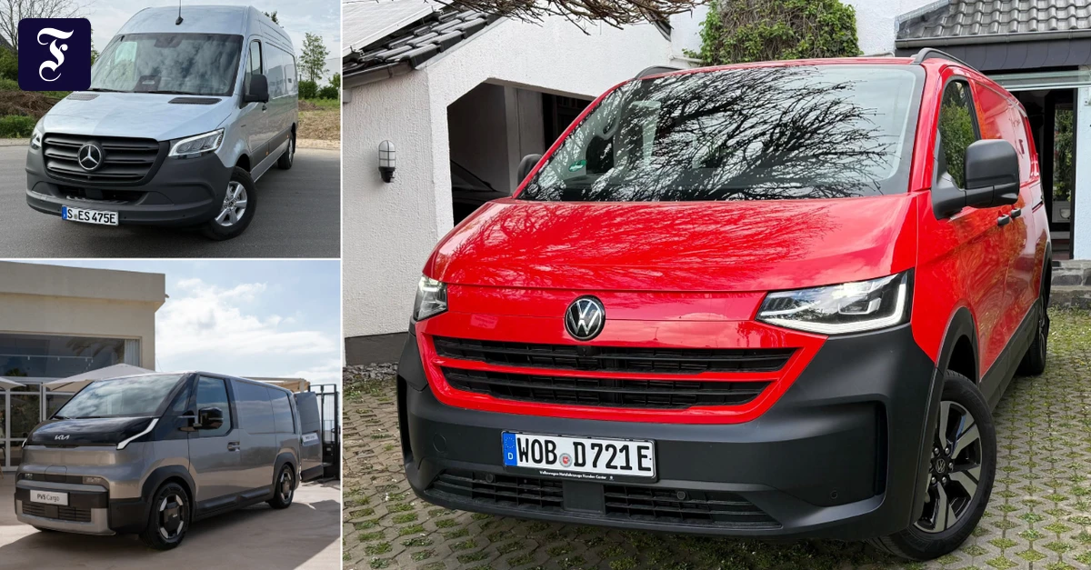 Vergleich: E-Transporter: Strom im Kasten
