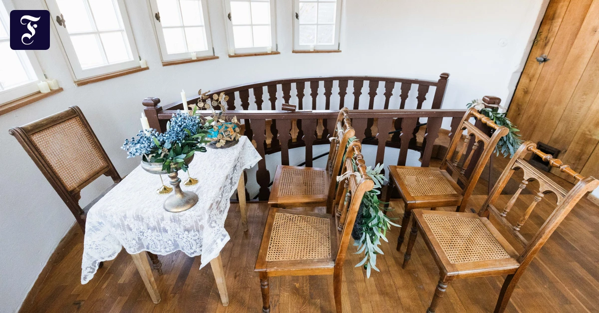 Schloss Nidda: Im kleinsten Trauzimmer in Hessen