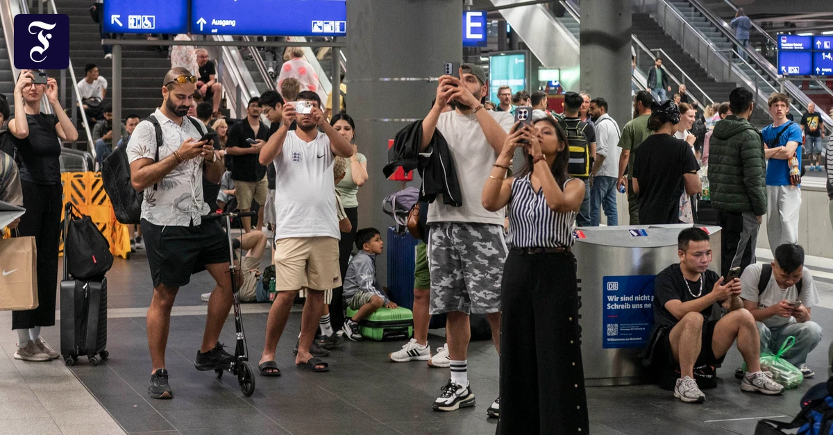 Funkst&ouml;rung bei Bahn: So hat unser Autor das Chaos erlebt