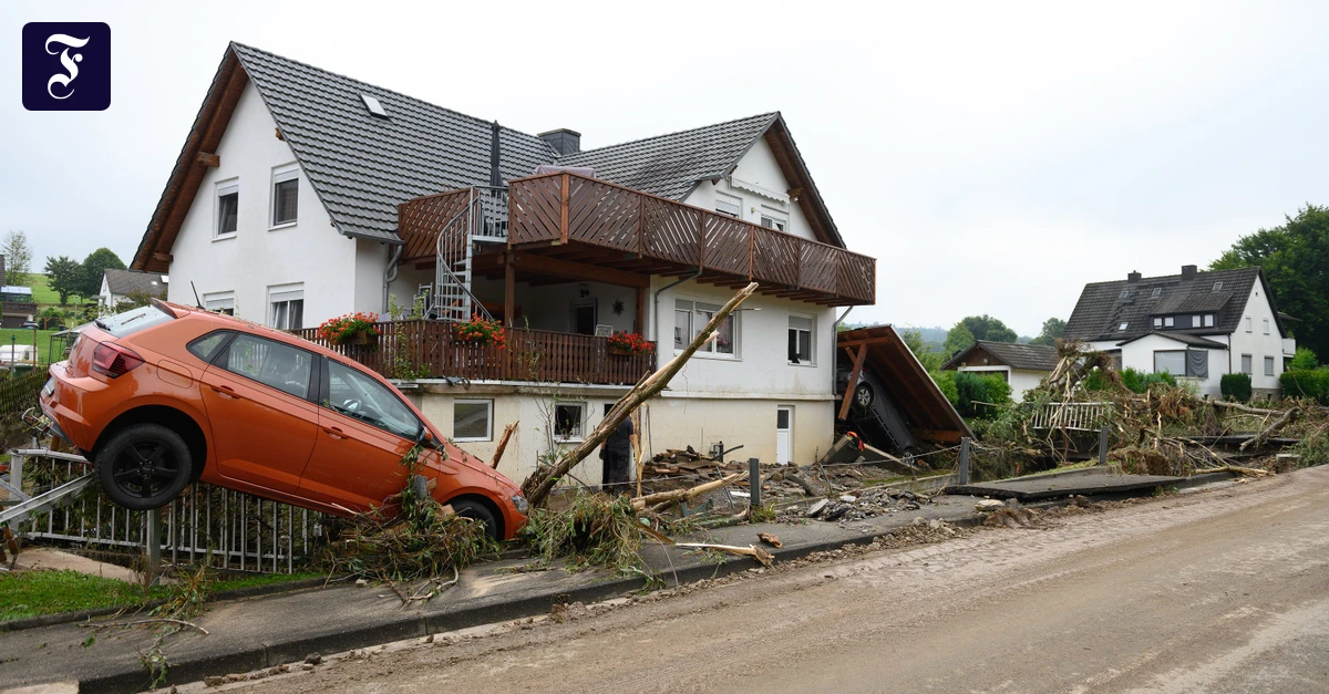 Rhein-Main-Liveblog: Fast eine Milliarde Euro Schaden durch Regen, Sturm und Hagel