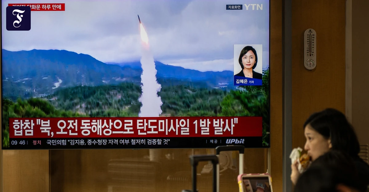 North Korea Fires Ballistic Missile After Border Explosion