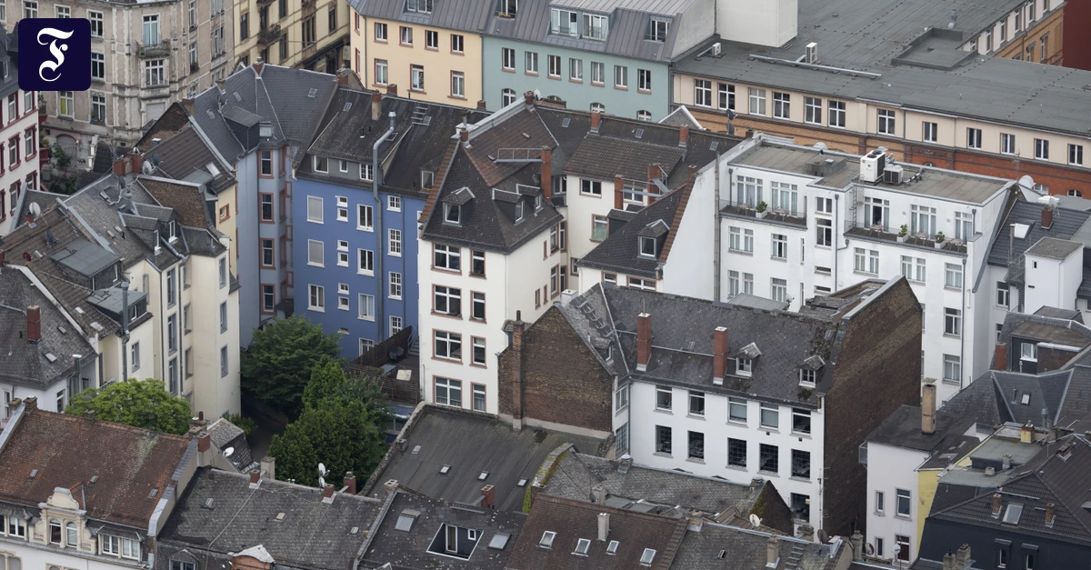 Wohnhäuser im Frankfurter Gallusviertel (Ảnh: FAZ.NET)