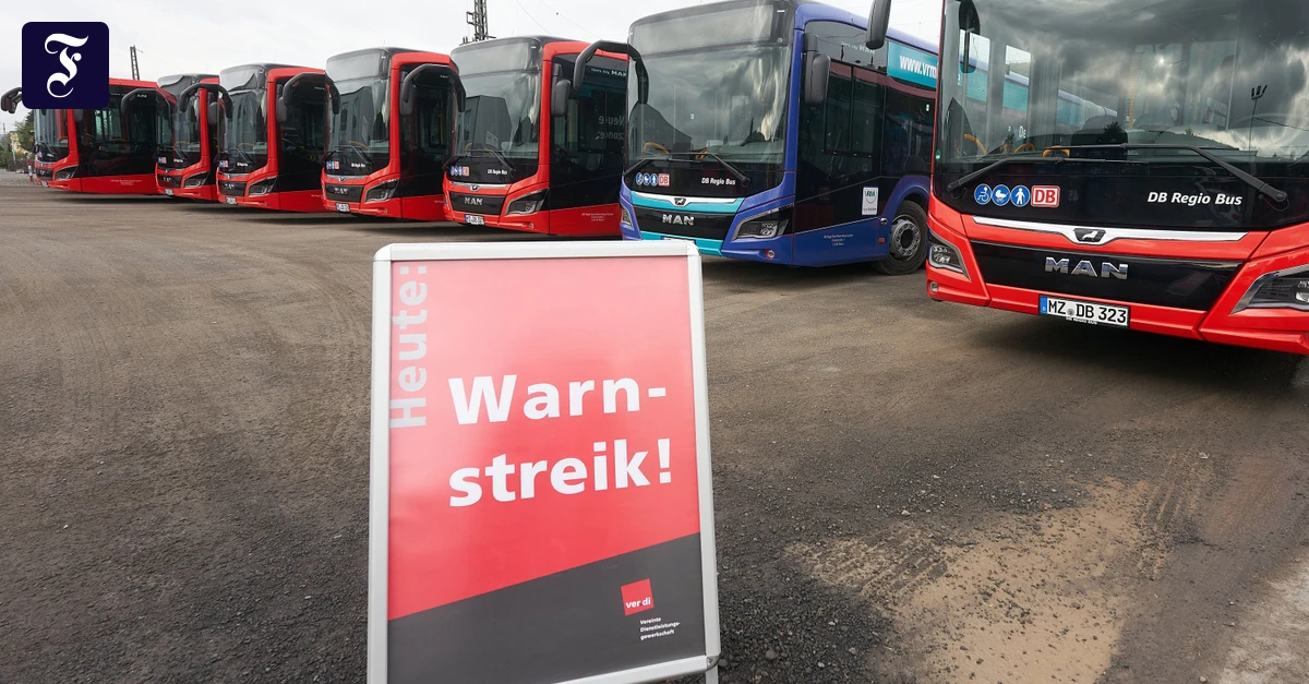 Schne Busse Streiken Hessen Bildnull