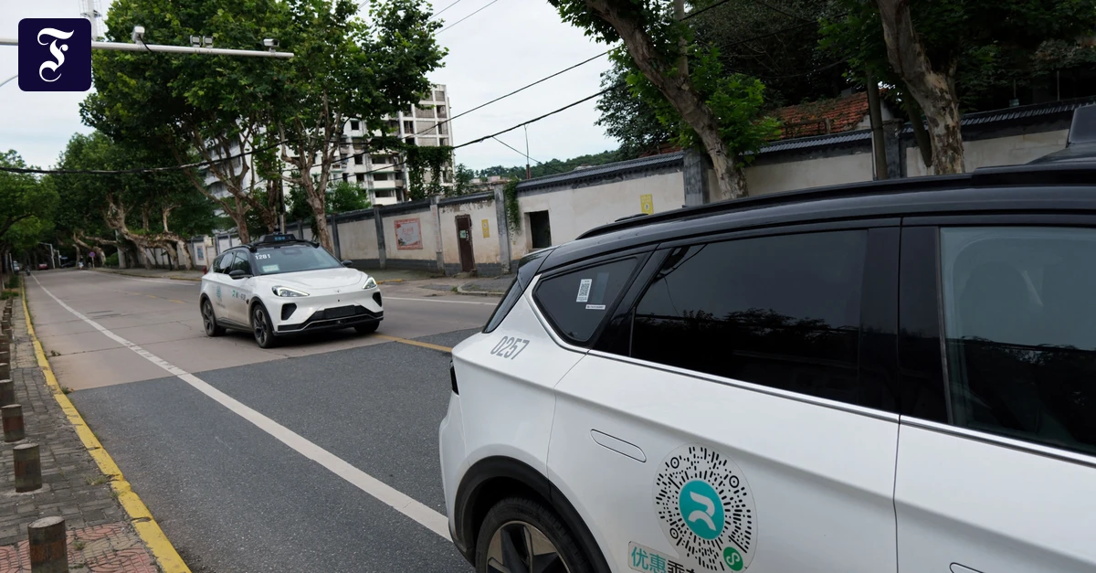 „fehlfunktion“ im System: Panne stoppt selbstfahrende Taxis in China mitten auf der Straße