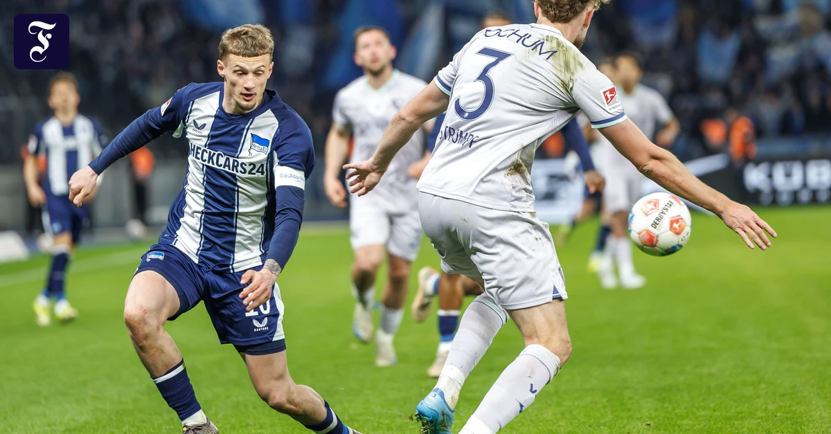 1:1 zwischen Hertha und Bochum: Bochum schafft den Ausgleich in der Nachspielzeit