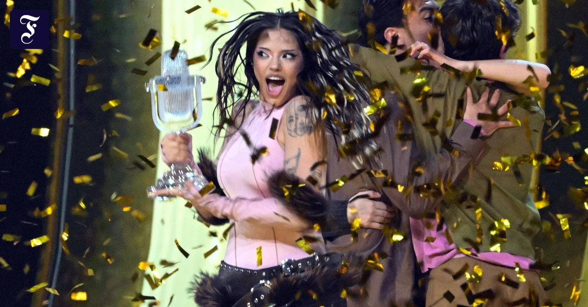 Finale des ESC: Dara aus Bulgarien gewinnt sensationell in Wien