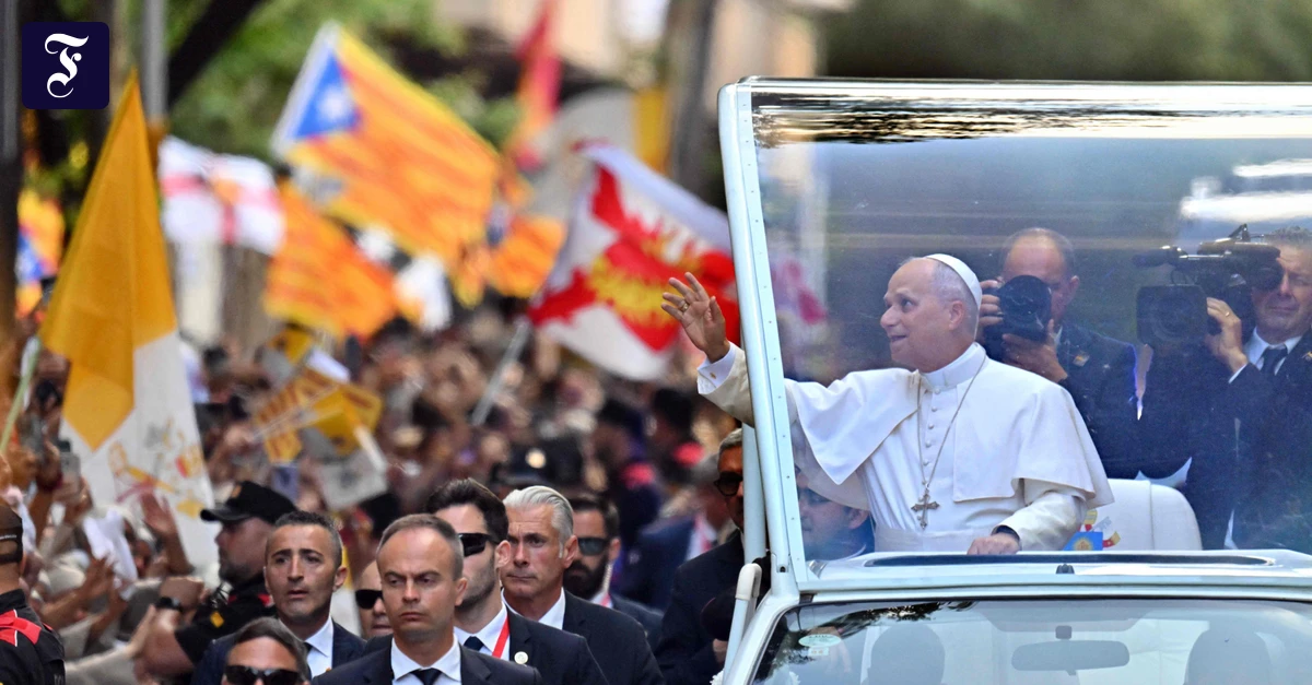 Leo XIV. in Spanien: Der Papst erweist den „Nationalheiligen“ der Katalanen die Ehre