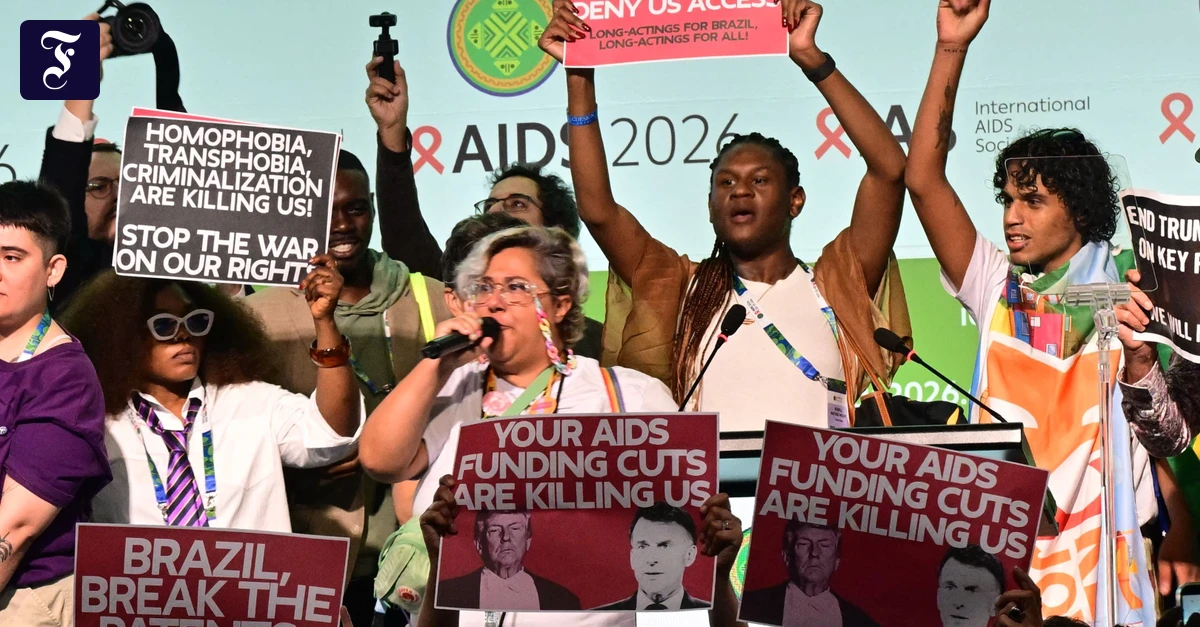 Aids-Konferenz in Rio, Karte mit KI falsch, Medikament Lenacapavir