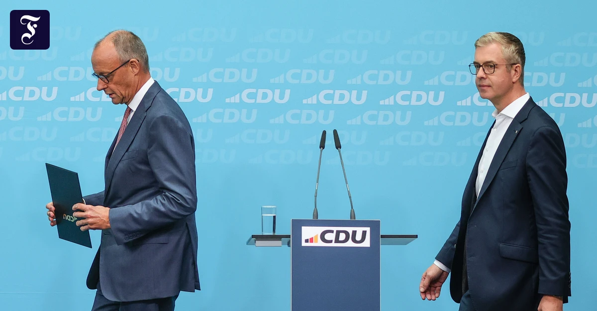 CDU Nach den Wahlen: Keiner springt, Merz bleibt