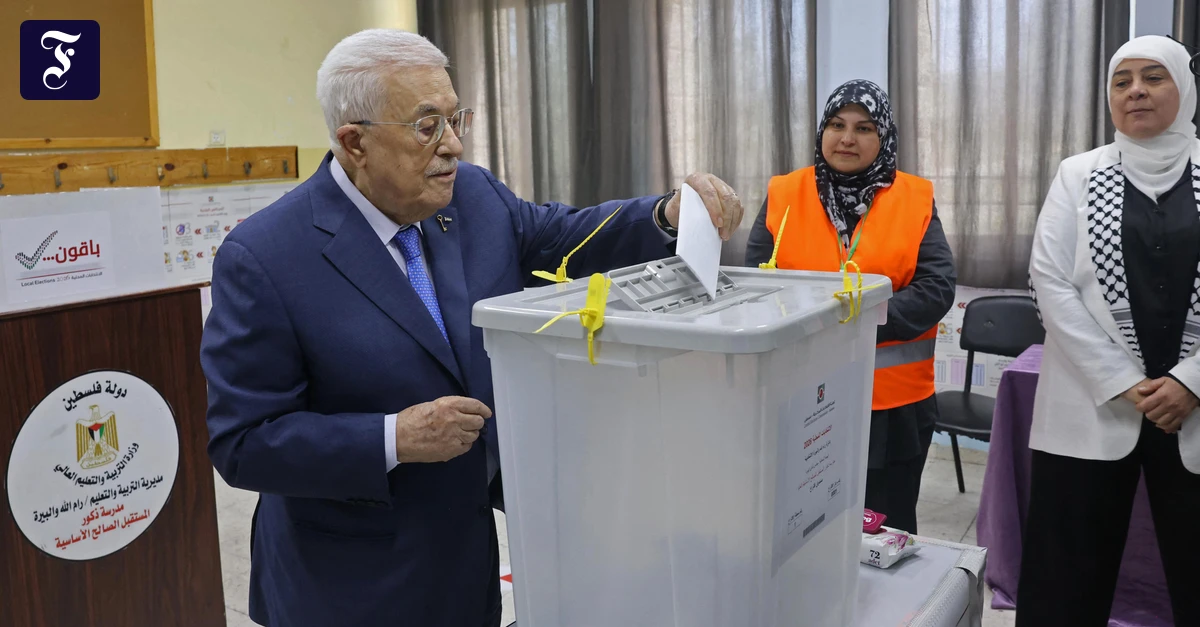 Palästinensergebiete: Abbas-Lager gewinnt Kommunalwahl