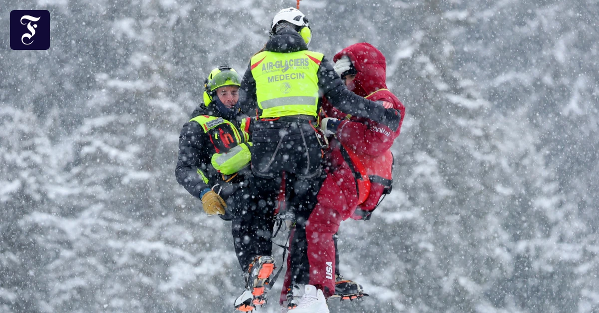Rennabbruch in Crans-Montana: Ski-Star Lindsey Vonn schwer gestürzt
