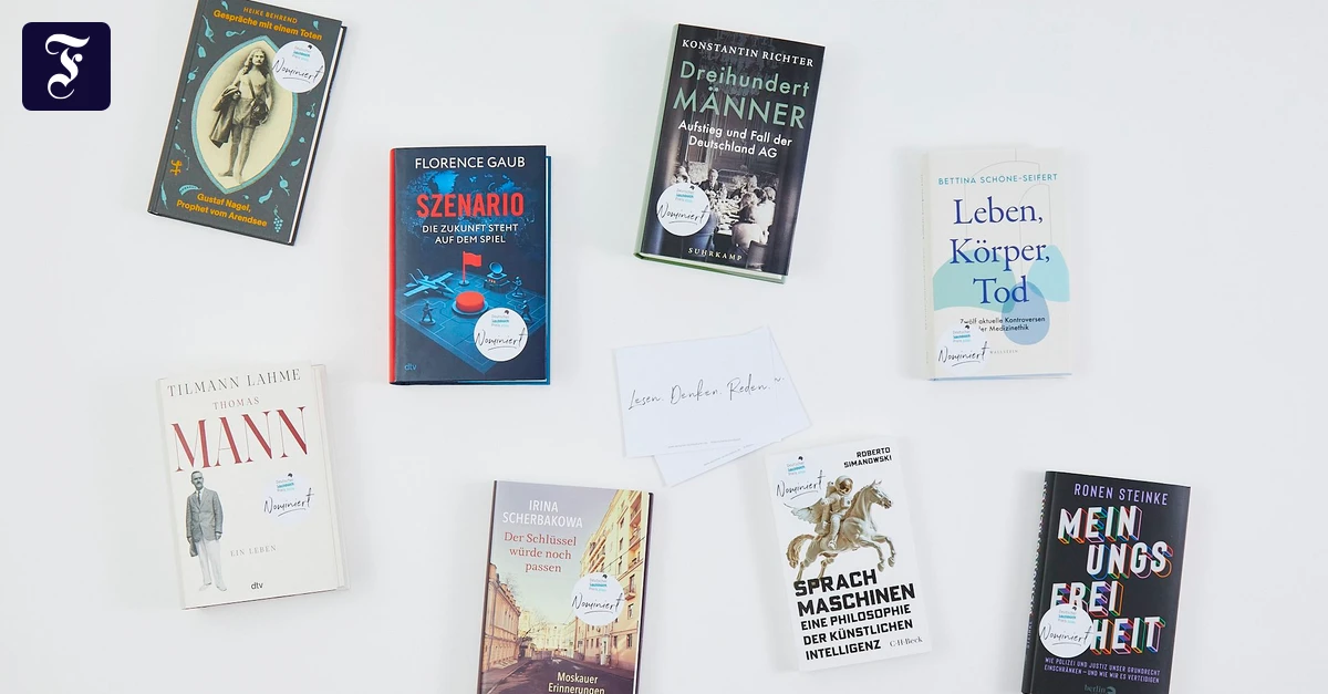Nominierungen der Jury: Das sind die Kandidaten für den Deutschen Sachbuchpreis 2026
