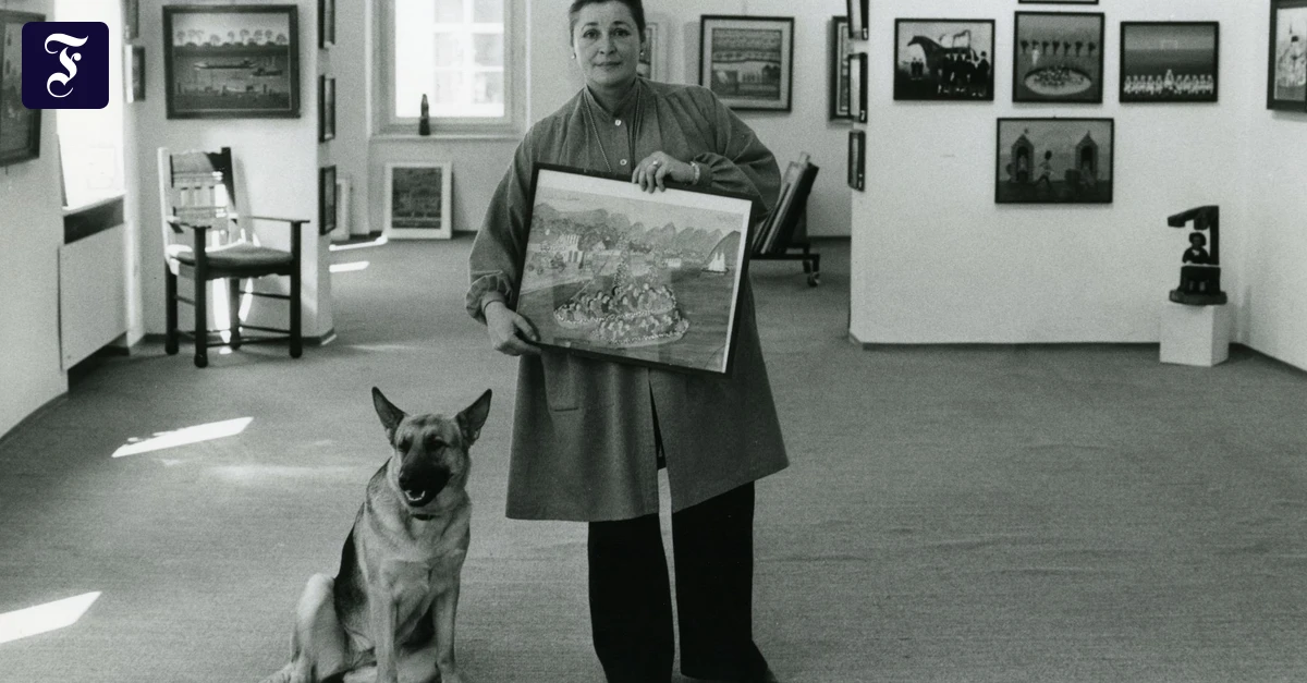 Ausstellung über Charlotte Zander: Grande Dame der naiven Kunst