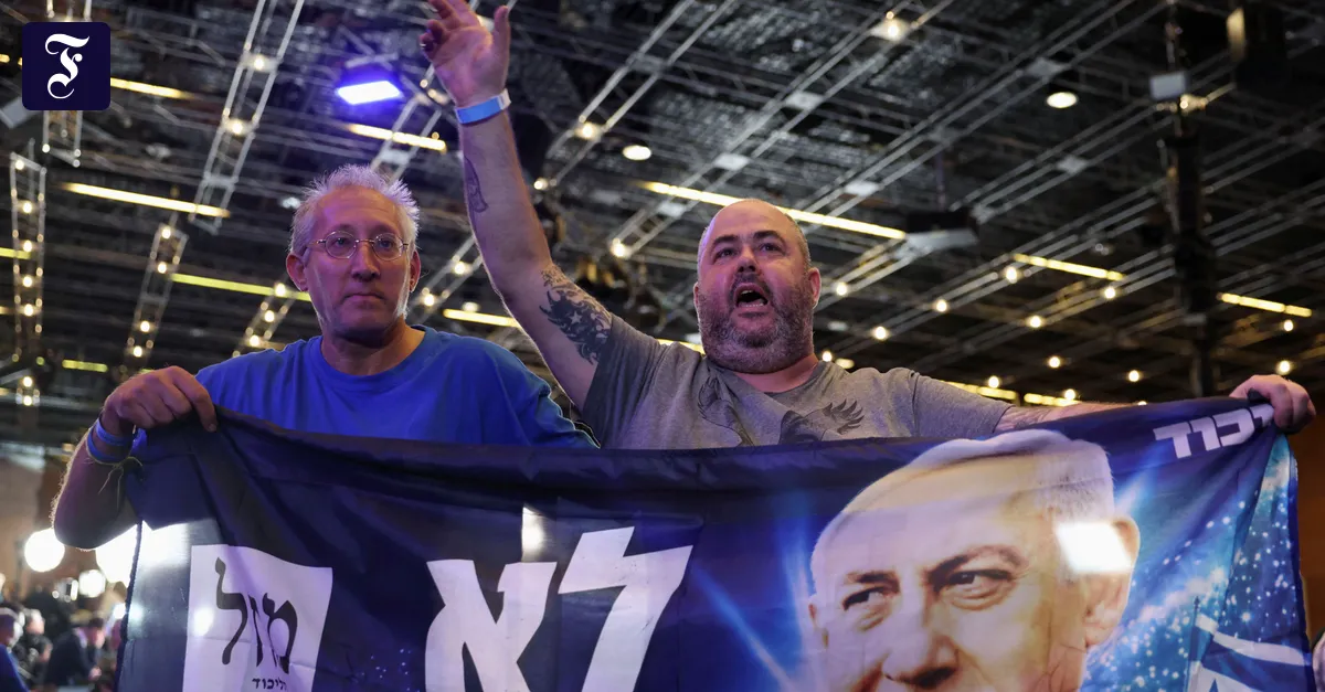 Liveblog Israel-Wahl: Netanjahus Likud stärkste Partei – aber Eisenkots Bündnis liegt vorn