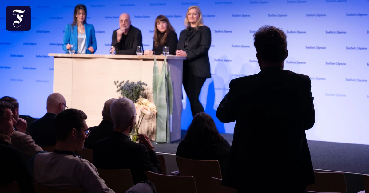 Gespräch beim F.A.Z.-Kongress: Das sagen Ricarda Lang und Christian Berkel zum Fall Fernandes