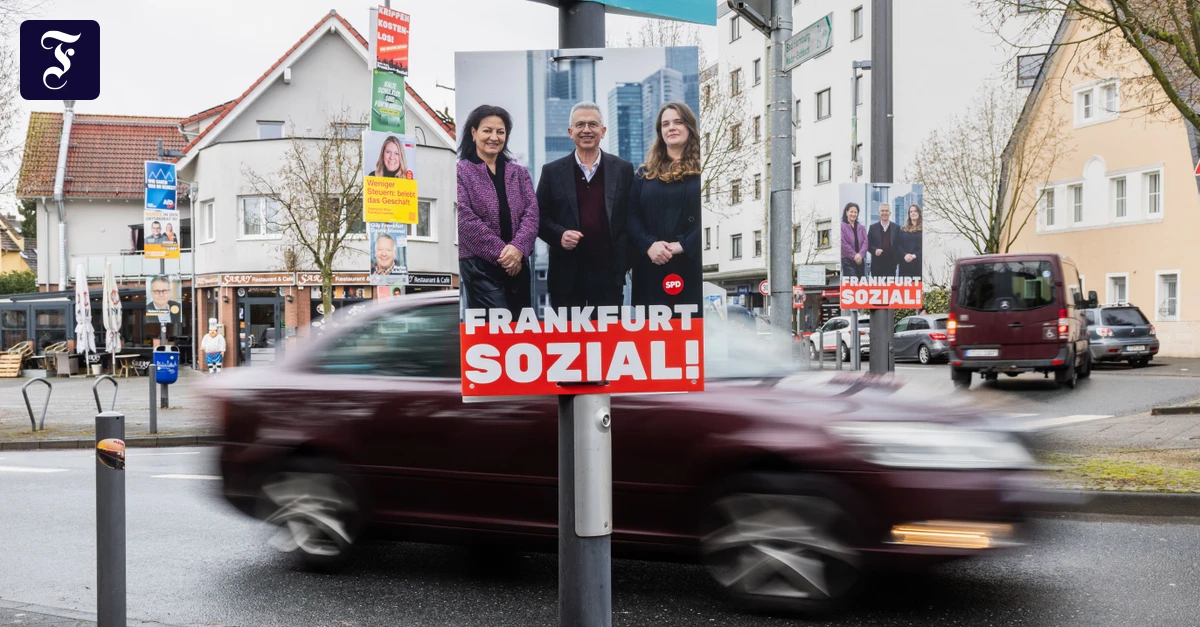 Kommunalwahl in Frankfurt: Peter Feldmann schafft es nicht in den Römer