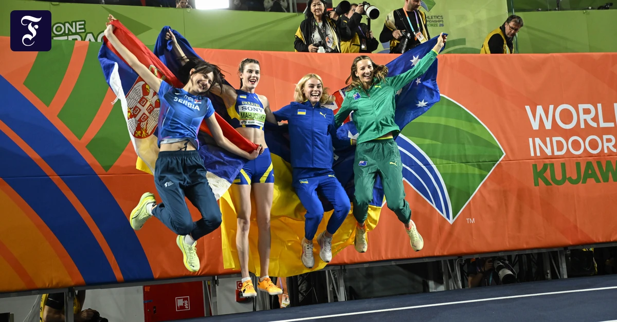 Hochsprung bei Hallen-WM: Drei Silbermedaillen und der Goldstandard