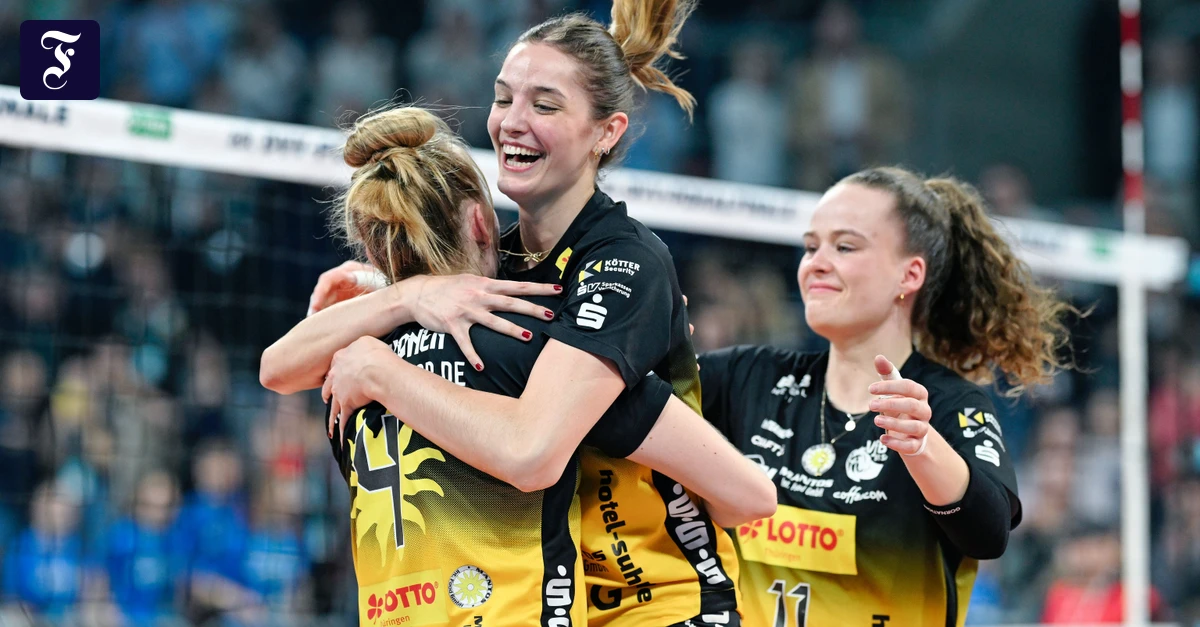 Volleyball-Finale: Suhler Wolfsrudel auf der Pirsch