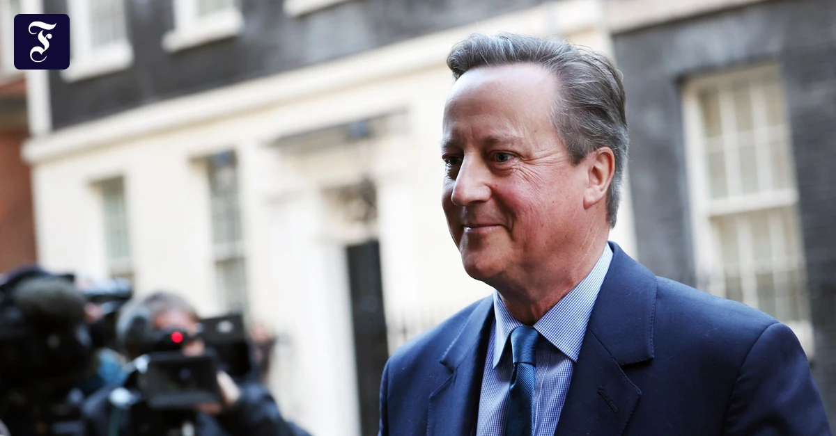 David Camerons Comeback: Neuer britischer Außenminister | FAZ