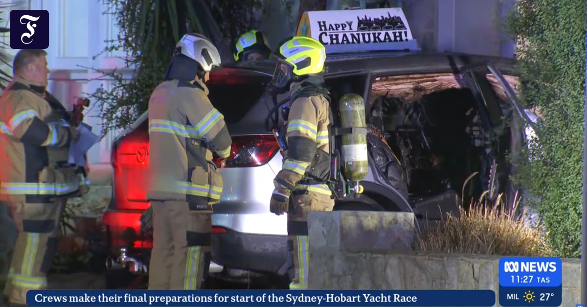 Australien: Brandanschlag auf Auto eines Rabbiners in Melbourne
