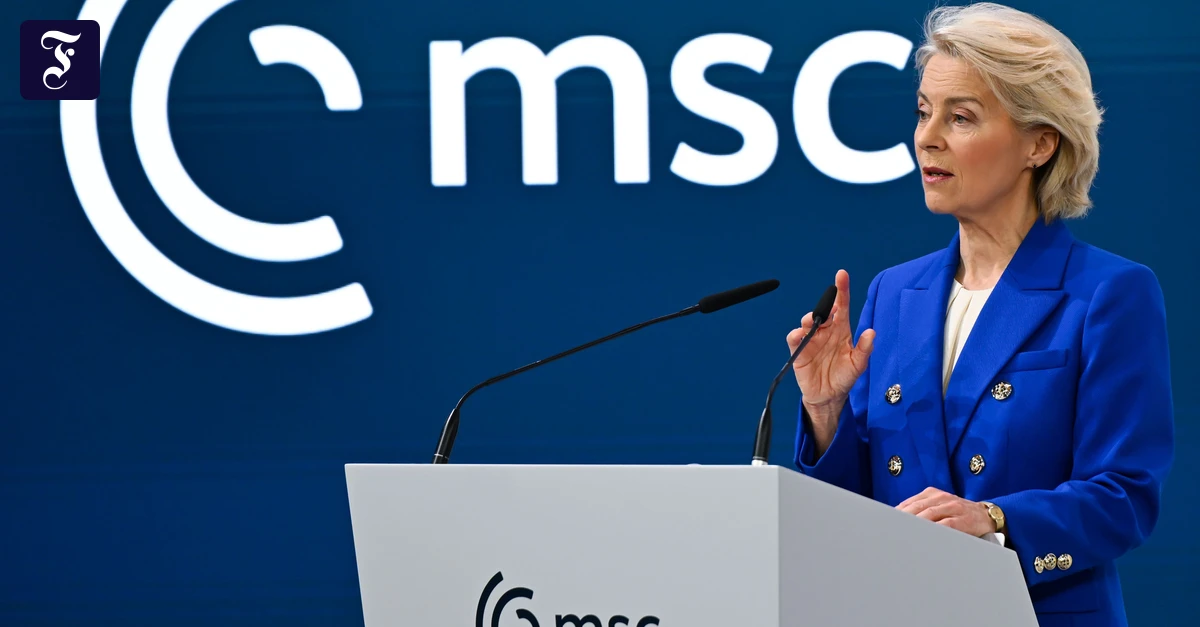 Liveblog zur Sicherheitskonferenz: Von der Leyen fordert neue europäische Sicherheitsdoktrin