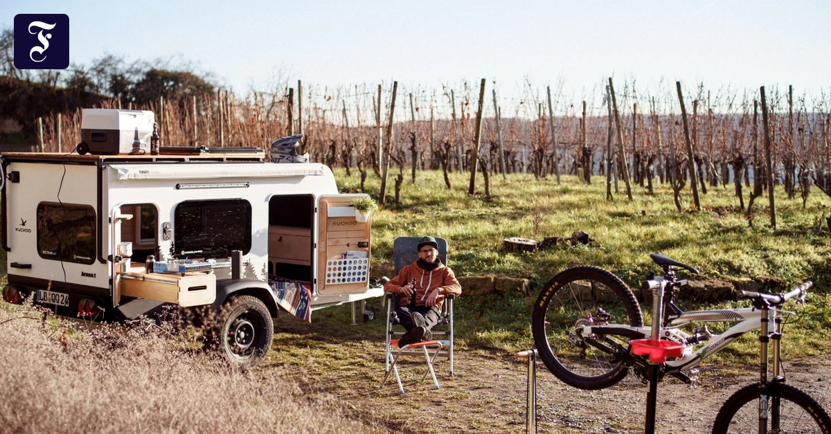 Kuckoo Camper verkauft den kleinen Wohnwagen Bruno. | FAZ