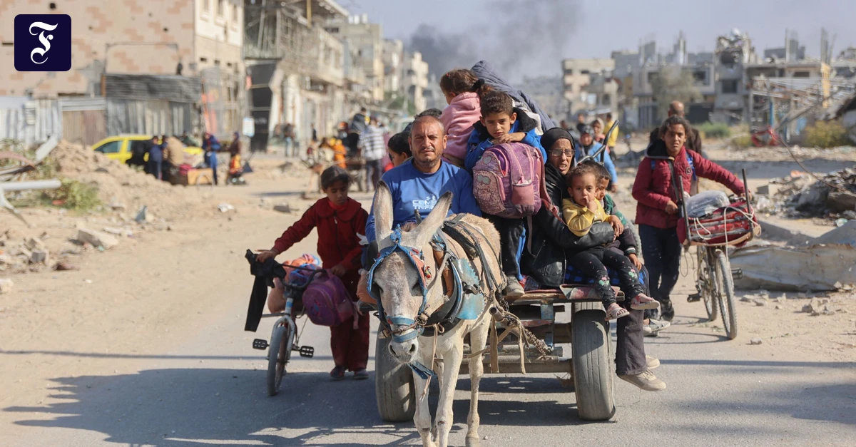 Gaza-Krieg: Verstößt der „Plan der Generäle“ gegen Völkerrecht? | FAZ
