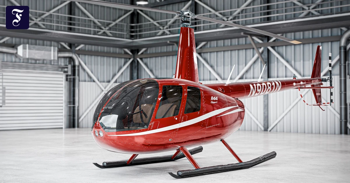 In Österreich wird ein Helikopter aus einem Hangar gestohlen