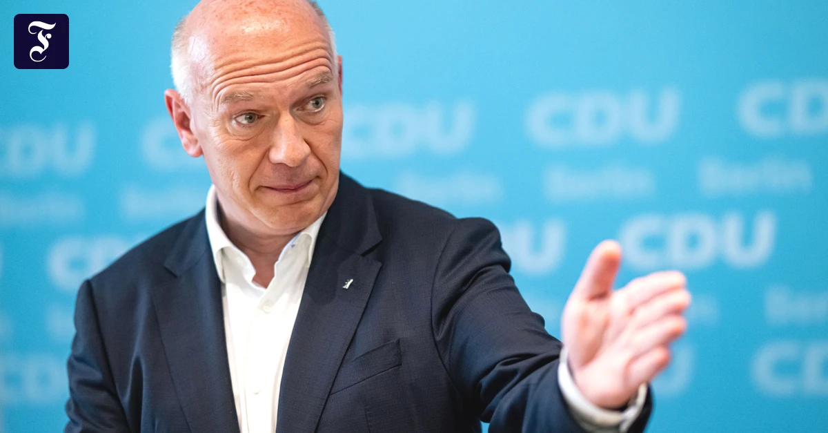Deutschland-Liveblog: Berliner CDU legt nach Wegner-Rückzug zu