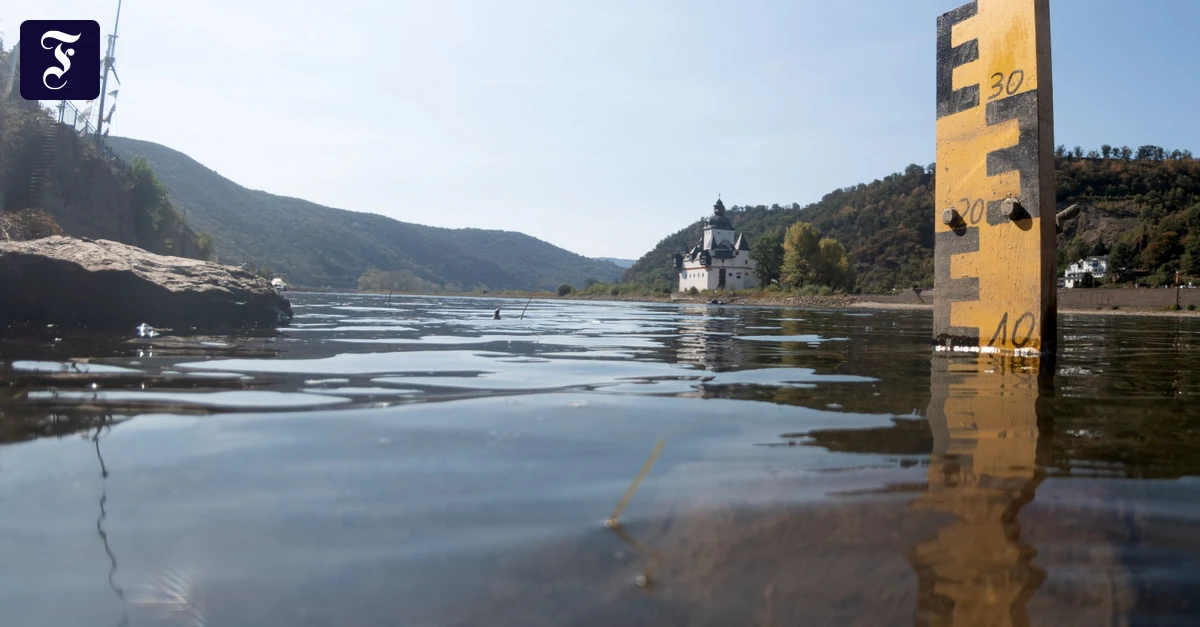 Rhein-Main-Feierabendbriefing: Historisches Niedrigwasser am Rhein
