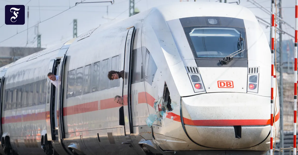 Accident on the Fulda-Frankfurt rail line: Man struck by ICE