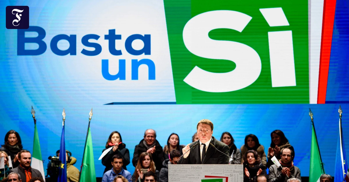 Italiener begründen ihre Entscheidung beim Referendum