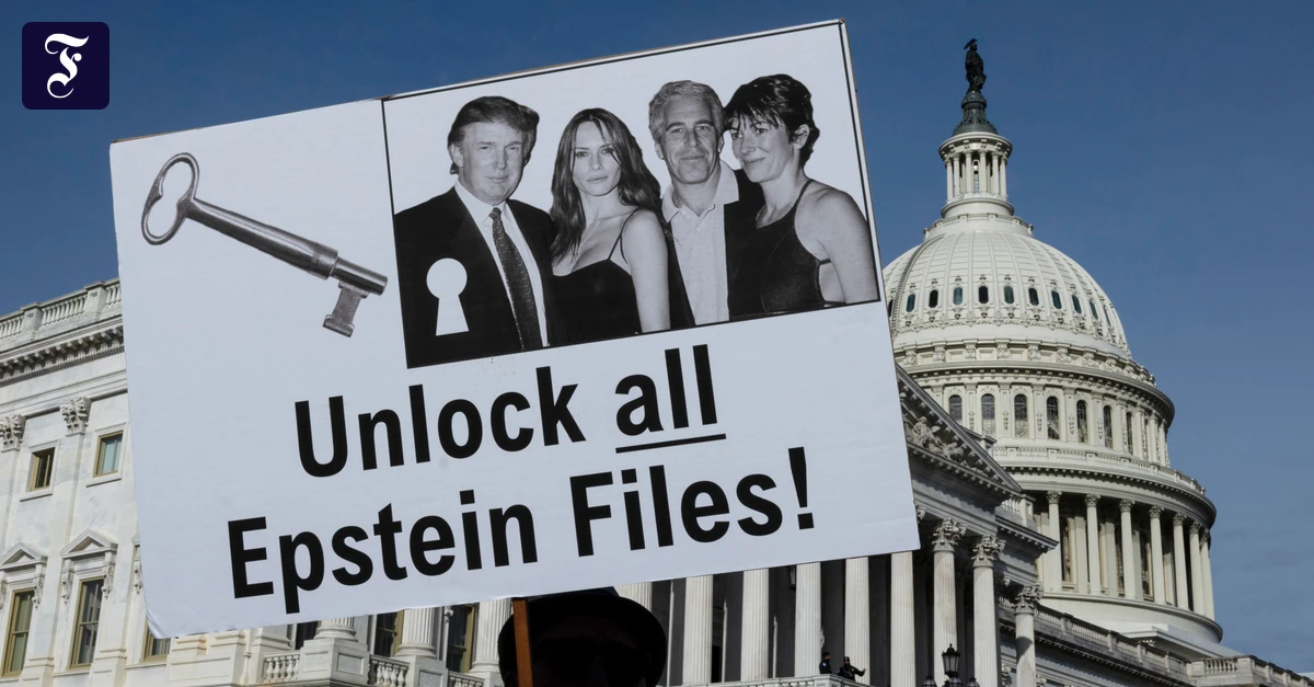 Liveblog USA unter Trump: Justizministerium gibt weitere Epstein-Akten frei