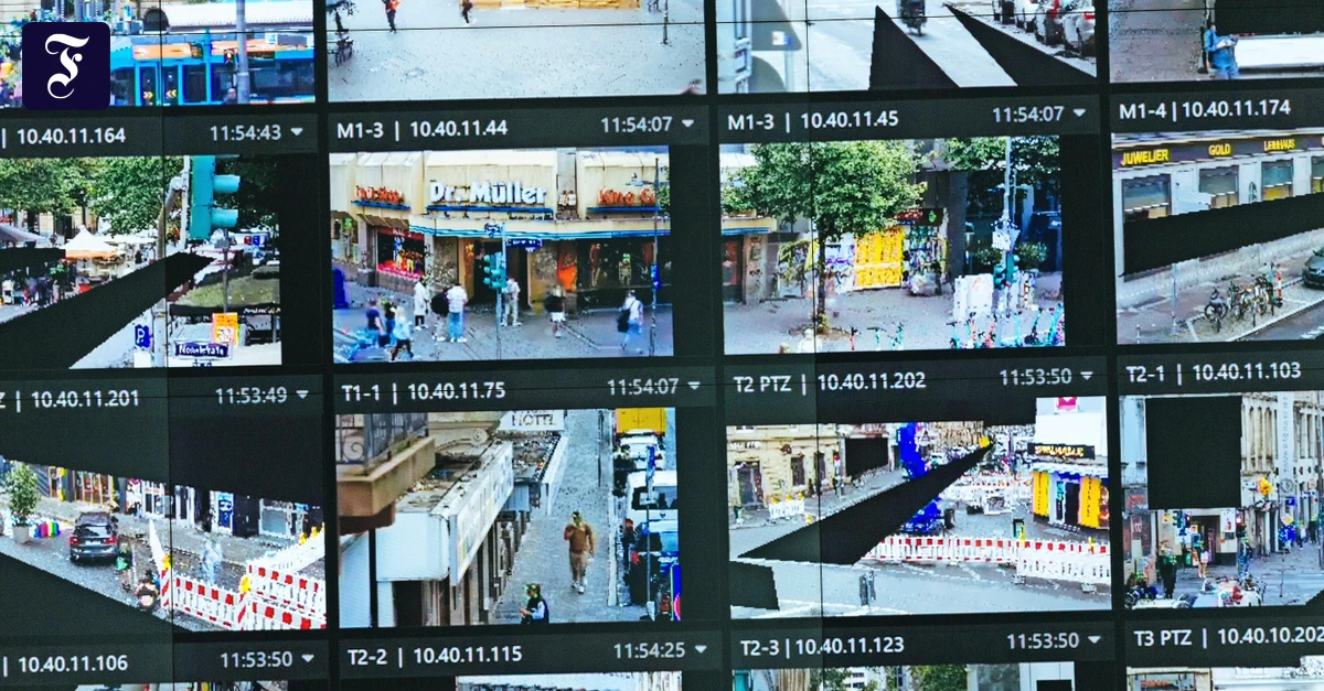 Hamburg, Frankfurt, M&uuml;nchen: Wie die Polizei Video&uuml;berwachung mit KI nutzt
