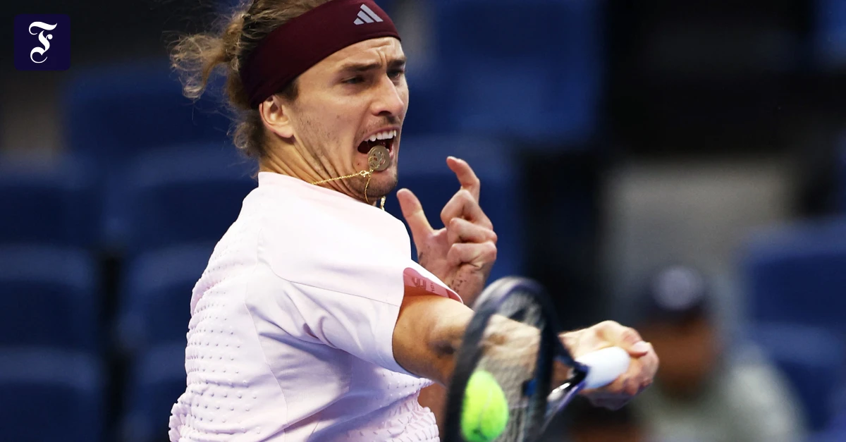 Alexander Zverev defeats Cameron Norrie at the China Open in Beijing