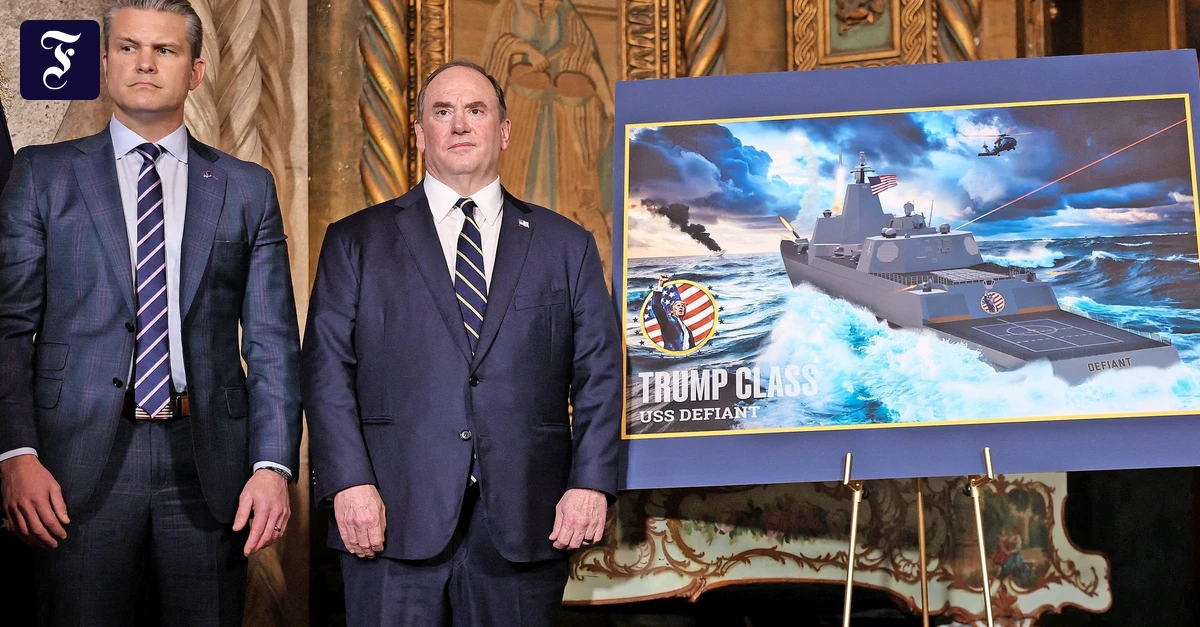 „Goldene Flotte“: Trumps Traum von einem Schiff