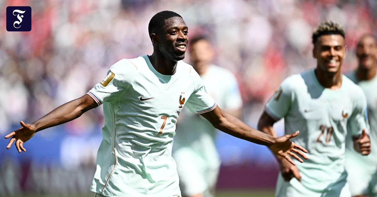 Gegen mutige Norweger: Dembélé schießt Frankreich zum Gruppensieg