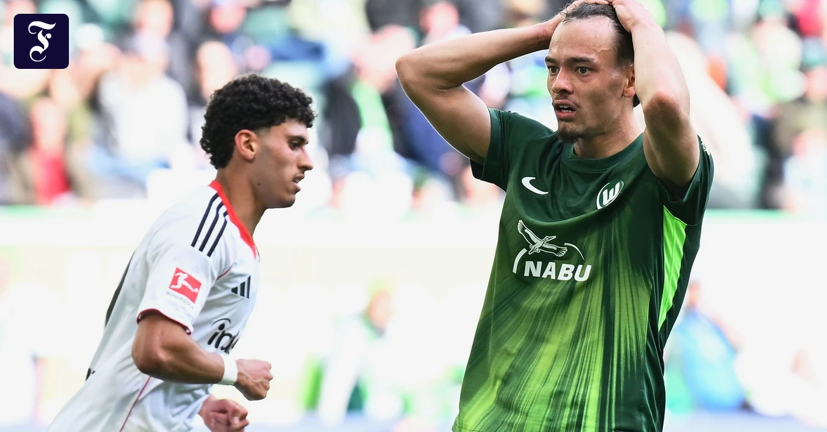 1:2 gegen Frankfurt: Die Not beim VfL Wolfsburg wird immer größer