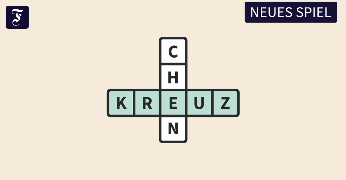 Kreuzchen: Lsungen zum Mini-Kreuzwortrtsel entdecken | FAZ