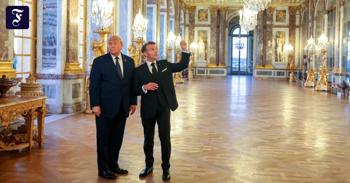 Donald Trump unterzeichnet Iran-Vereinbarung: So lief der Abend in Versailles