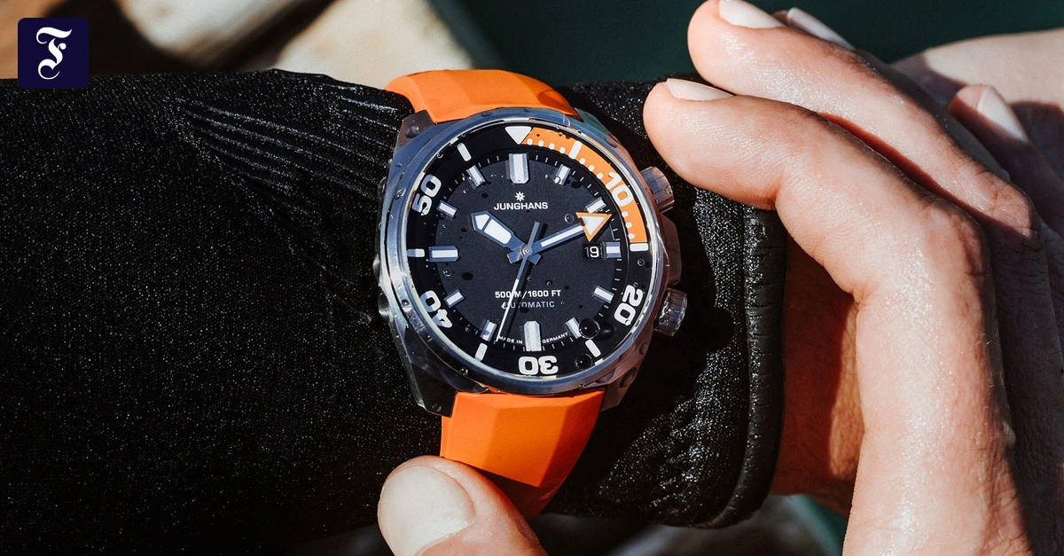 Junghans Aquaris: Fisch & Ticks