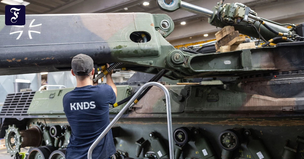 Bund steigt bei R&uuml;stungskonzern KNDS ein: Weg frei f&uuml;r den Panzerchampion