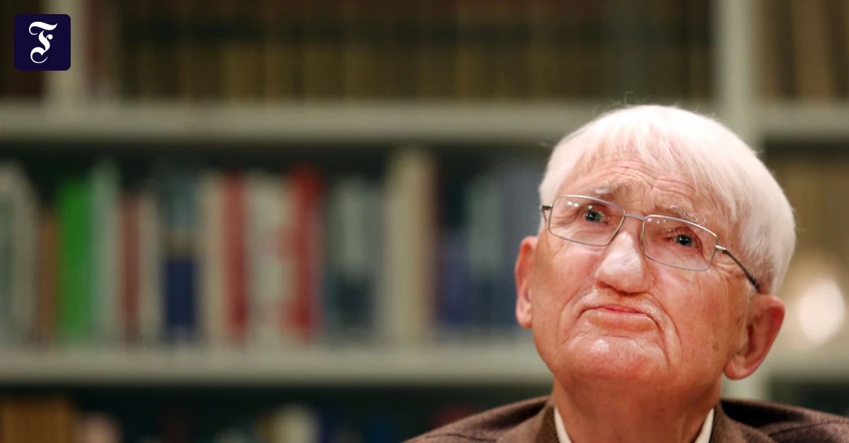 Text über Gottfried Benn: Der erste Auftritt von Habermas in der F.A.Z.