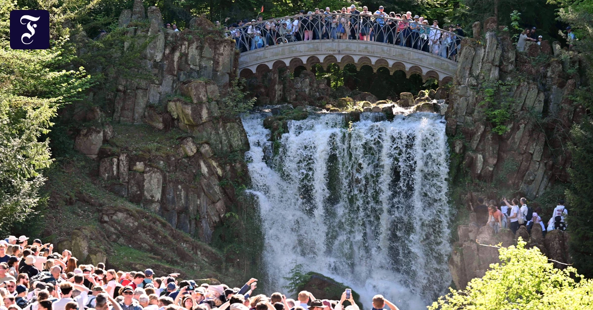Rhein-Main-Liveblog: Bergpark Wilhelmshöhe: Saison der Wasserspiele  eröffnet