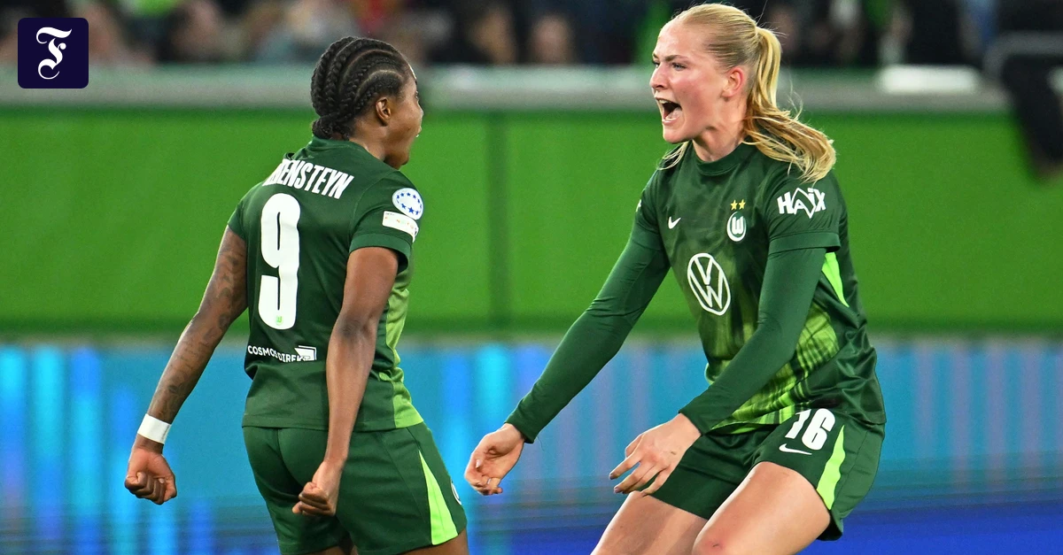 Champions League: Wolfsburg bezwingt die Rekordsiegerinnen